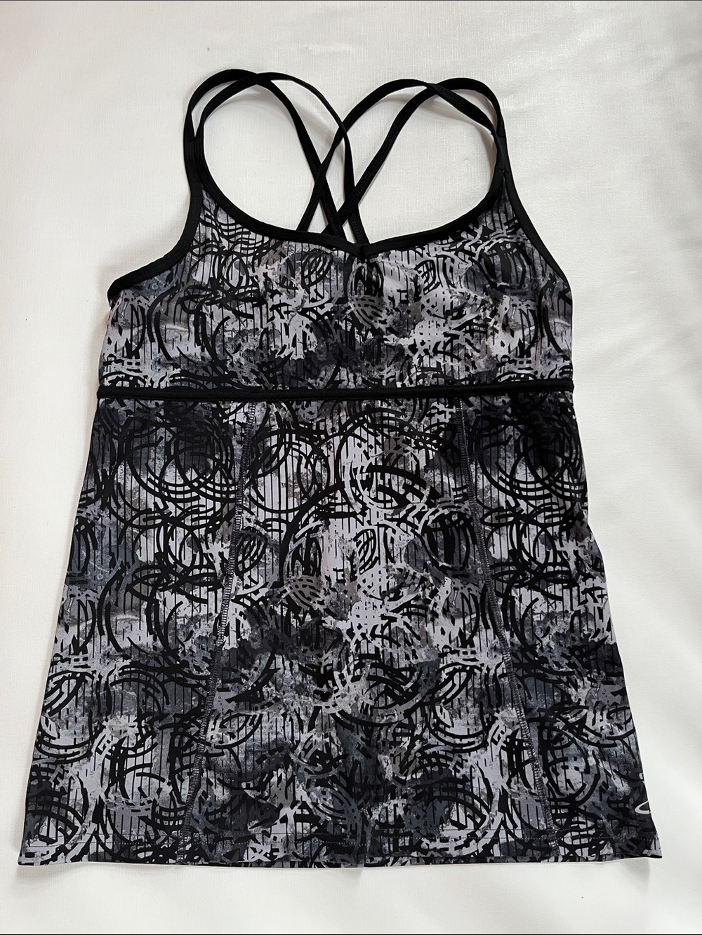 Champion Black and Gray Strappy Tank Top